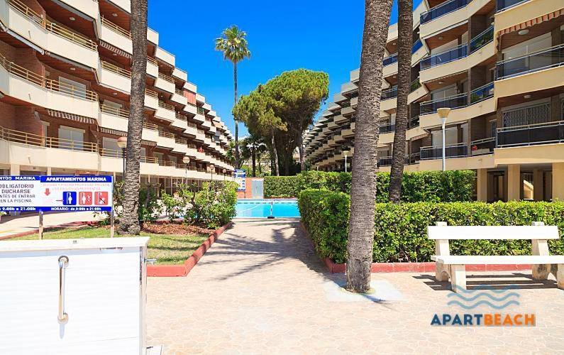 Apartbeach Marina Playa Climatizado Y Vistas Playa Daire Cambrils Dış mekan fotoğraf